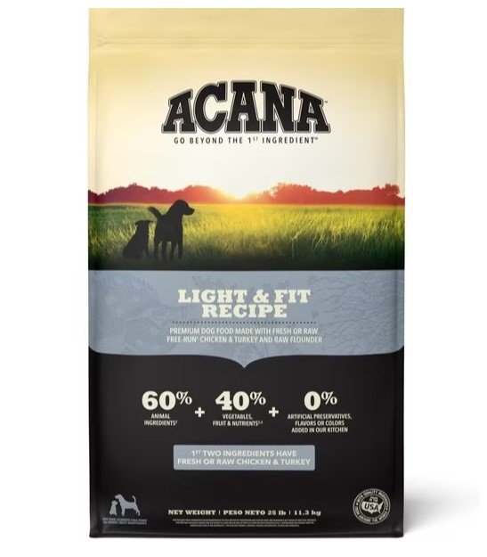 ACANA Light and Fit Recipe