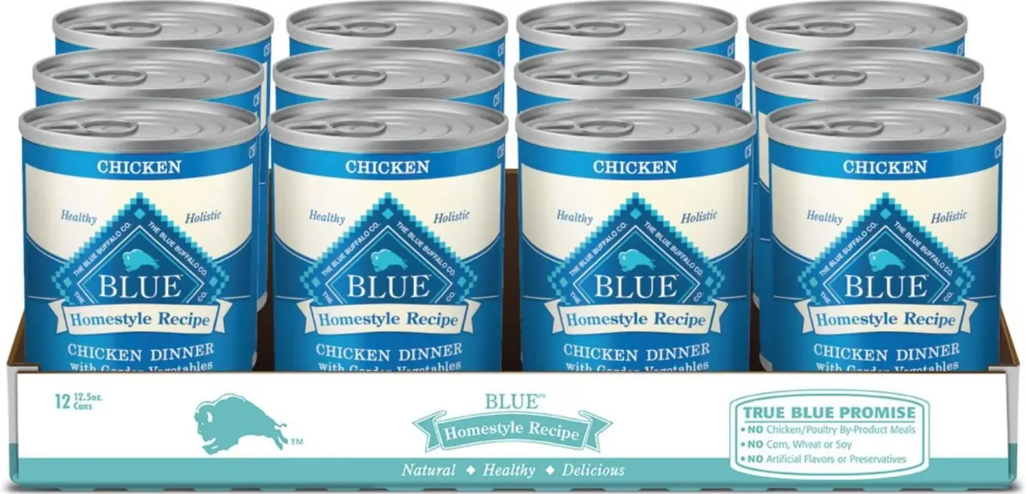 Blue Buffalo Homestyle Recipe Puppy, Chicken Dinner with Garden Vegetables