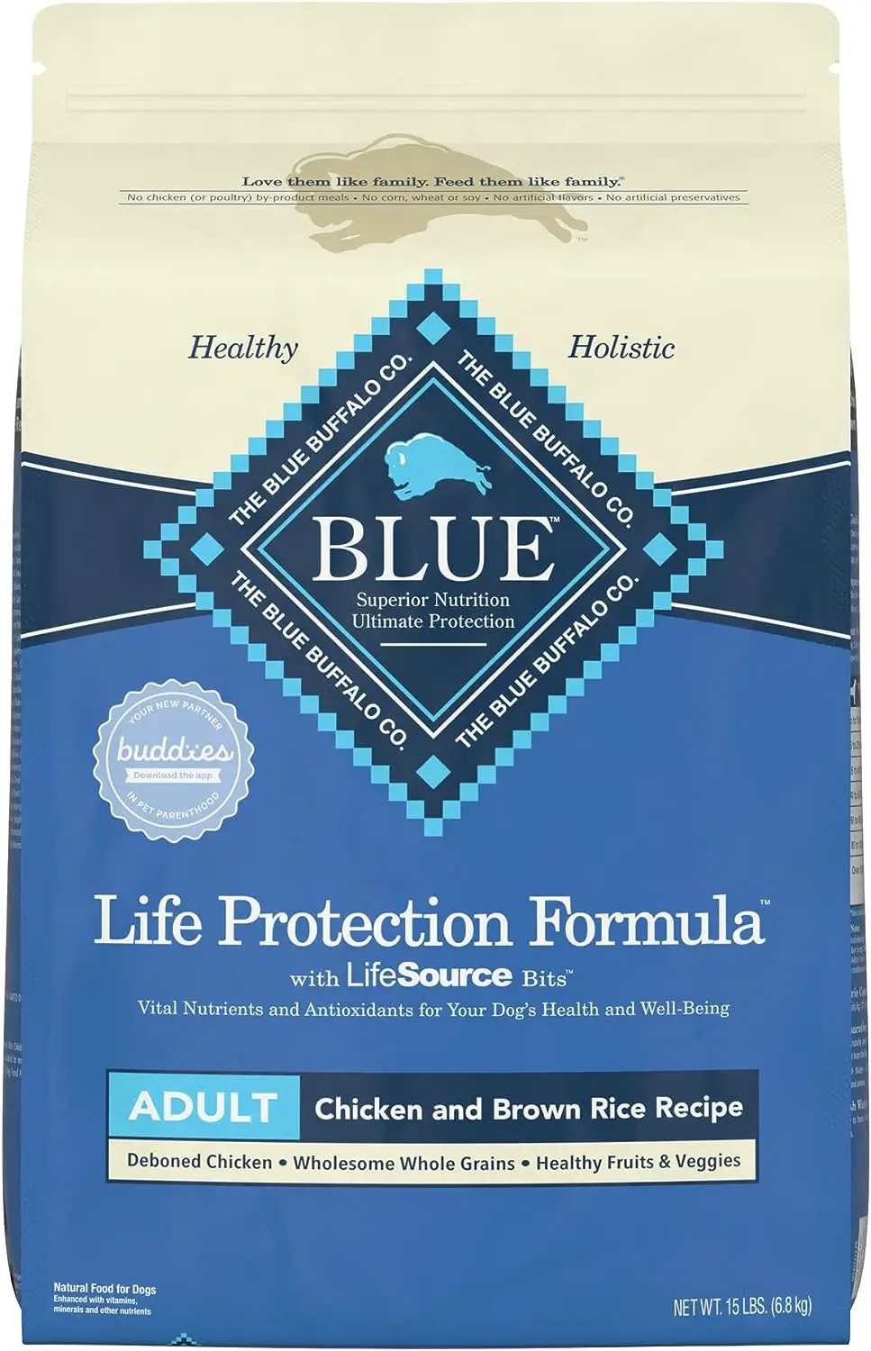 Blue Buffalo Life Protection Formula, Chicken & Brown Rice Recipe