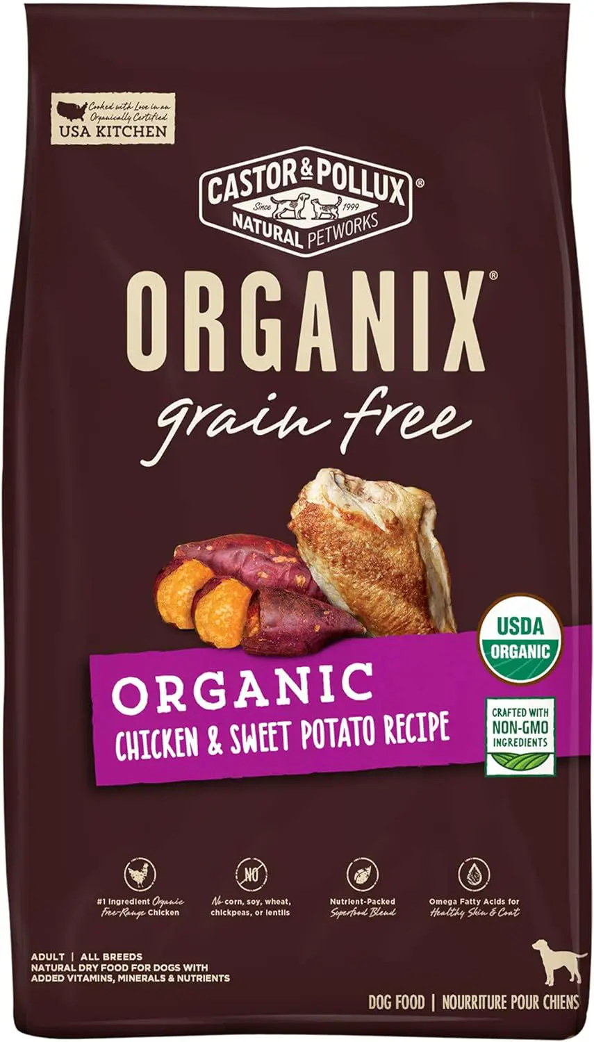 Castor & Pollux ORGANIX Grain-Free Organic Chicken and Sweet Potato