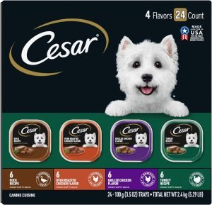 Cesar Adult Wet Dog Food Classic Loaf in Sauce Poultry Variety Pack
