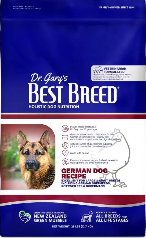 Dr. Gary's Best Breed Holistic German Dry Dog Food
