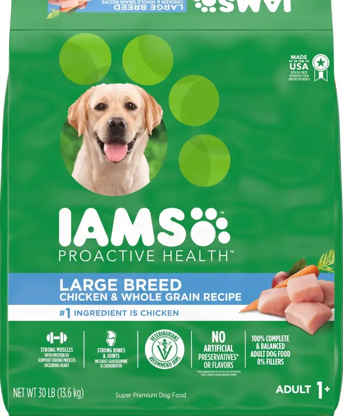 Iams Proactive Health Large Breed with Real Chicken Adult Dry Dog Food