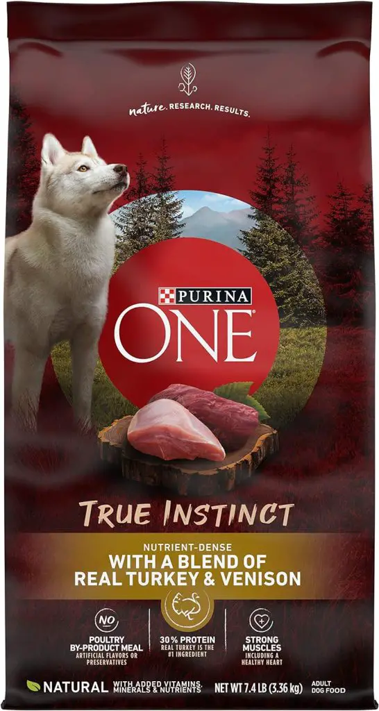 Purina One True Instinct with Real Turkey & Venison Dry Dog Food