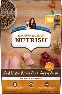 Rachael Ray Nutrish Real Turkey, Brown Rice & Venison Recipe Dry Dog Food
