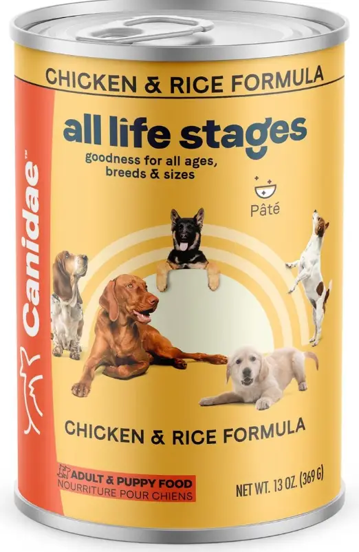 Canidae All Life Stages Premium Wet Dog Food, Chicken & Rice Formula