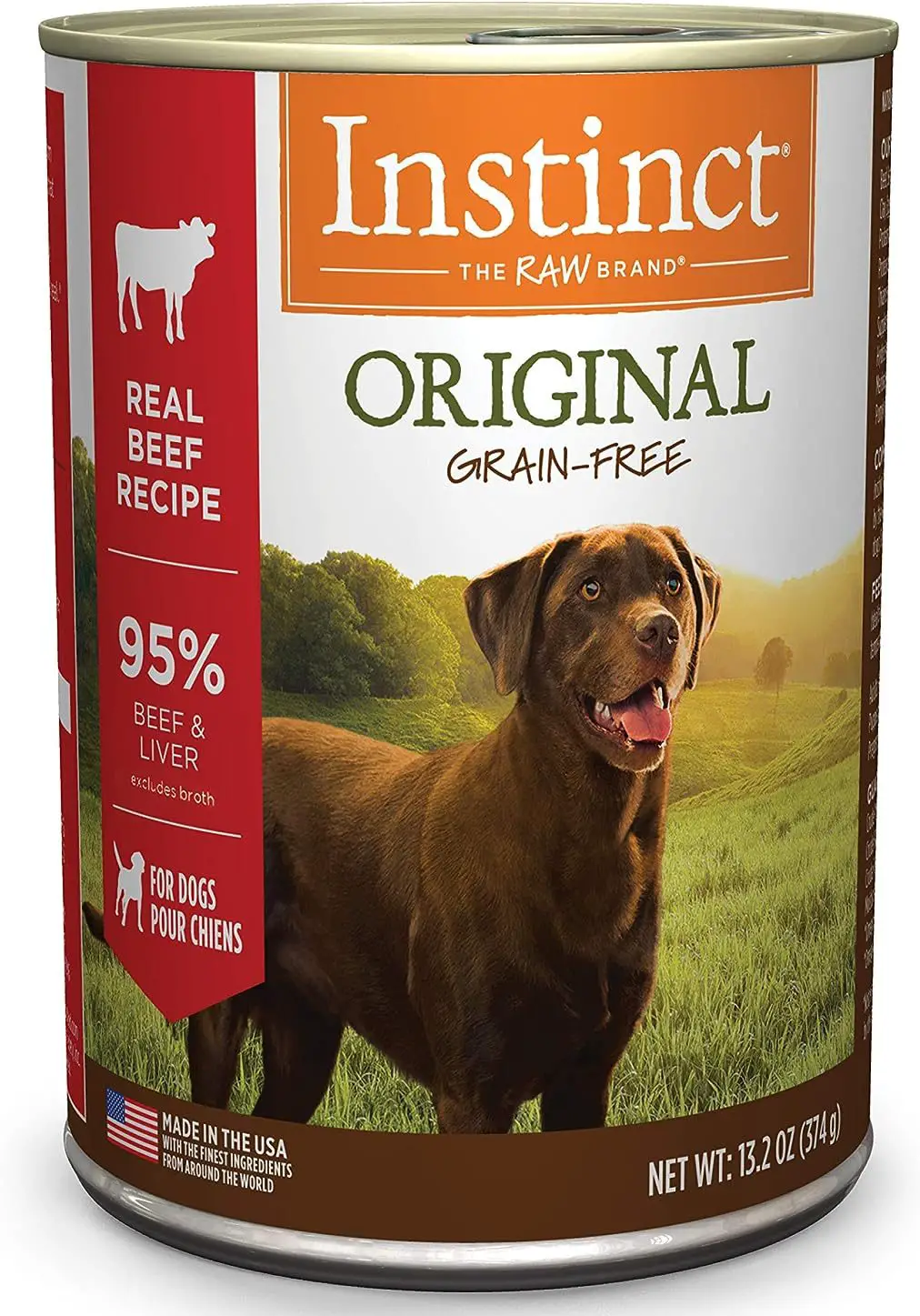 Instinct Original Grain-Free Real Beef Recipe Natural Wet Canned Dog Food