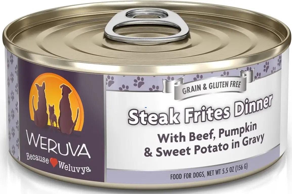 Weruva Steak Frites Canned Dog Food