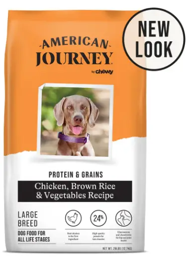 American Journey Large Breed Chicken & Brown Rice Protein First Dry Food
