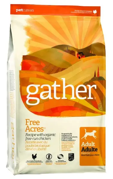 Gather Free Acres Organic Free-Run Chicken Dry Dog Food