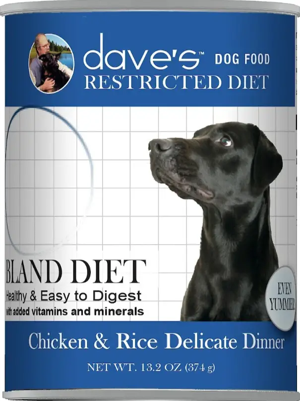 Dave's Pet Food Restricted Bland Diet Chicken & Rice