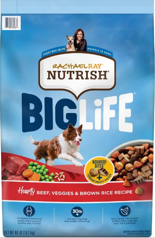 Rachael Ray Nutrish Big Life Large Breed Recipe