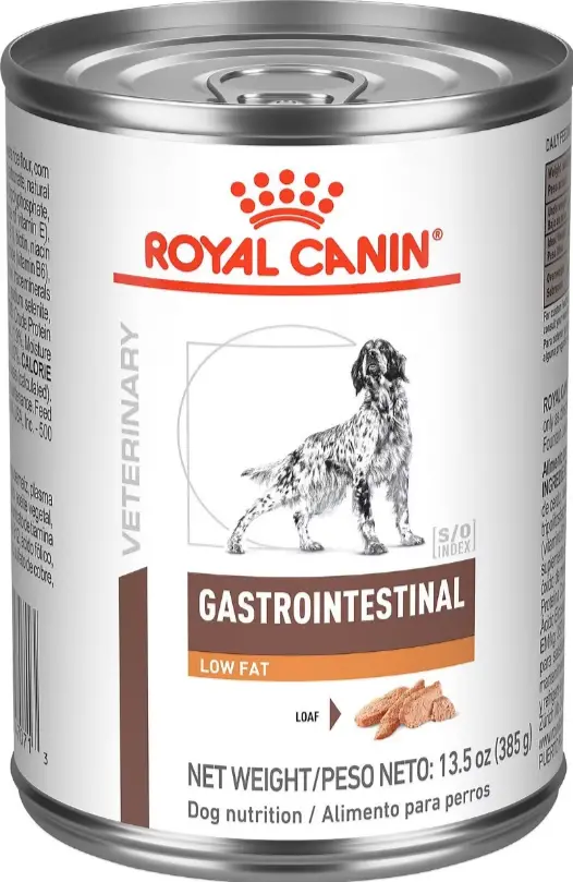 Royal Canin Veterinary Diet Adult Gastrointestinal Low Fat Loaf Canned Dog Food