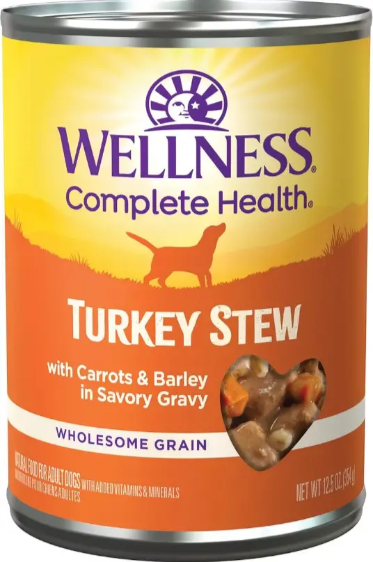 Wellness Turkey Stew with Barley & Carrots Canned Dog Food