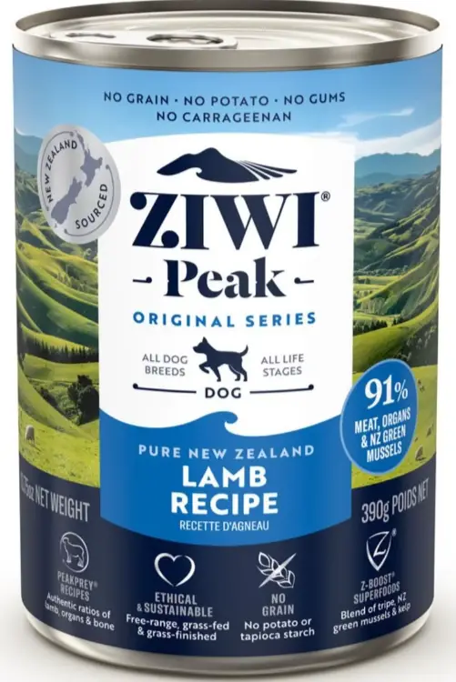 ZIWI Peak Canned Wet Dog Food