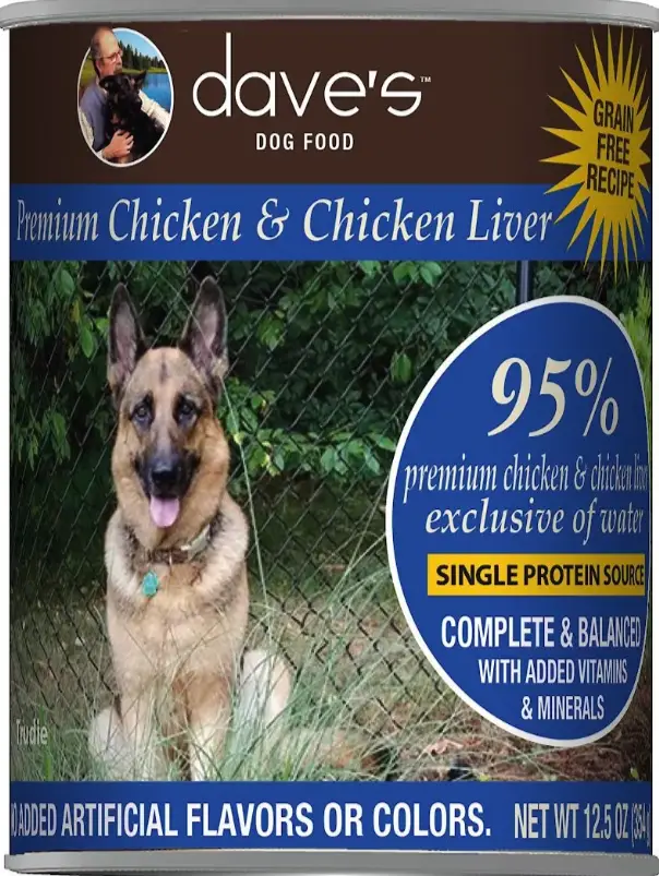 Dave’s Pet Food 95% Premium Chicken